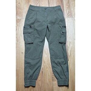 Burberry Brit Cargo Pants y2k swag archive retro Khaki Women's USA Sz 8 UK 10